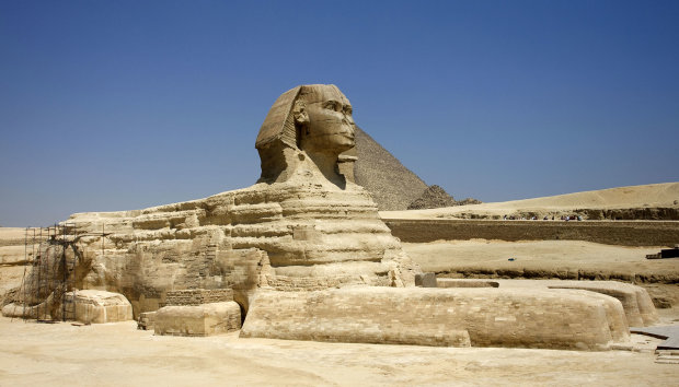 Ученые рассказали о "комнате ответов", которую оставили египтяне в статуе Большого Сфинкса