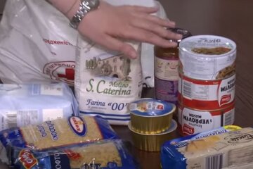 Набір продуктів. Фото: скріншот YouTube-відео