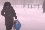 В Украине выпал снег. Фото: YouTube, скрин