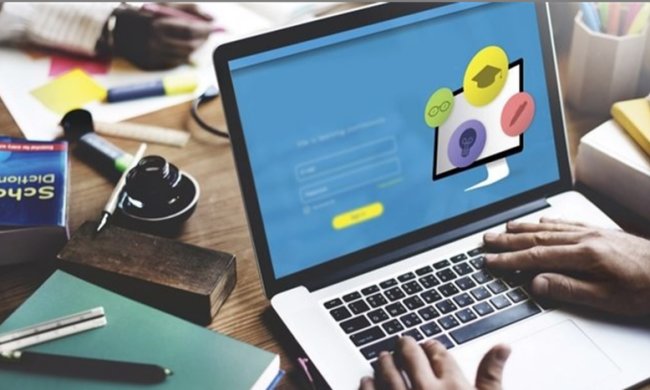 Дистанционное обучение. Фото: Володимирець.City