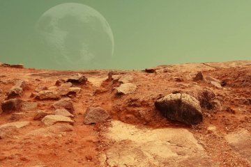 На Марсе живут демоны? Ученым удалось заснять злостную гримасу одного из них