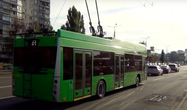 В Харькове добавили троллейбусы в Жихорь. Фото: скриншот YouTUbe