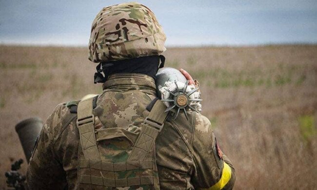 Украинский военный. Фото: Генштаб ВСУ