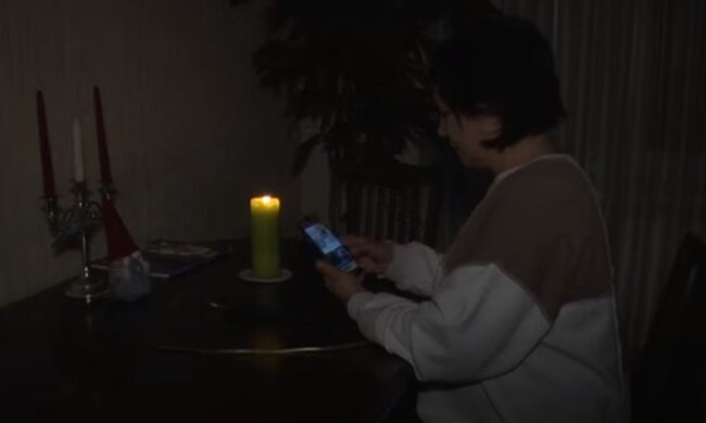 Отключение света. Фото: скриншот YouTube-видео