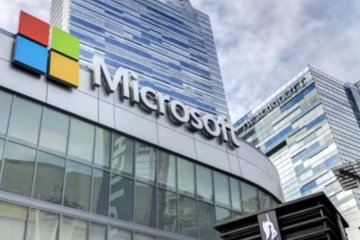 Здание компании Microsoft, фото: Скриншот YouTube