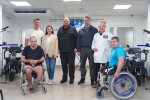 Более 55 тысяч спасенных жизней: Руслан Стефанчук и президент фонда «Надежда» Вита Присяжнюк посетили больницу Мечникова
