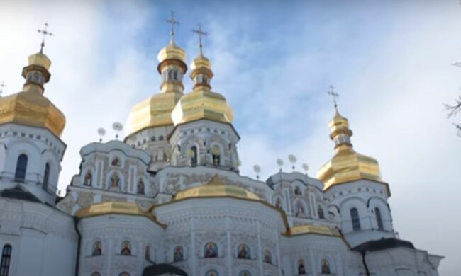 Киево-Печерская лавра. Фото: скриншот YouTube
