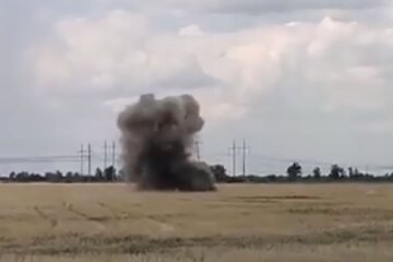 Вибух. Фото: скріншот YouTube-відео