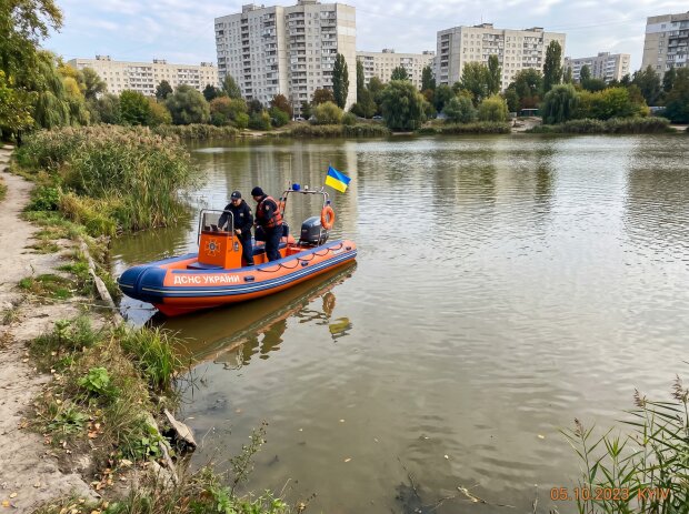 озеро Редькине Київ Оболонь рятувальники пошук