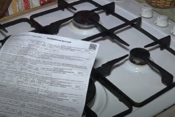 Платіжка за газ. Фото: скріншот YouTube-відео