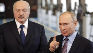 Александр Лукашенко и Владимир Путин, фото - 24 телеканал