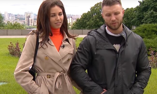 Анна Богдан та Михайло Заливако. Фото: скріншот YouTube-відео