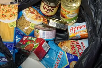 Продуктовый набор. Фото: скриншот YouTube-видео