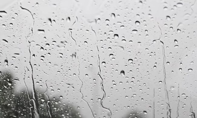 Дощ. Фото: YouTube, скрін