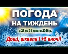 Різке похолодання в Україні: дощ, вітер, гроза наприкінці травня