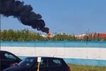 Пожар на россии. Фото: Телеграм