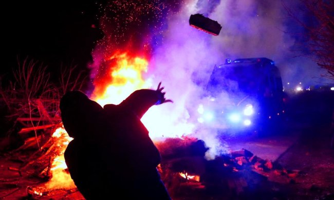 Новосанжарский позор, фото: unian.net