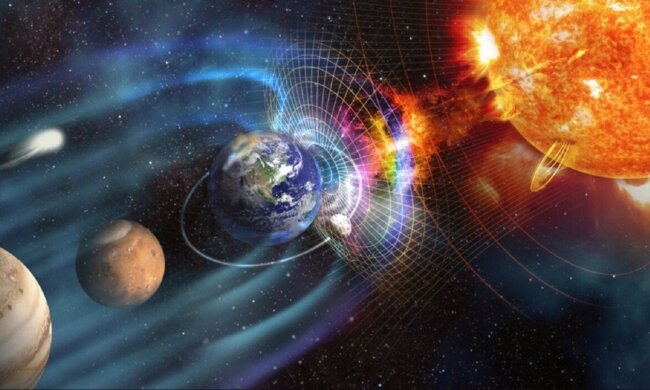 Магнітна буря, попередження, магнітуда. Фото: Telegram