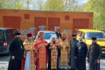 Священники УПЦ повезли Благодатный огонь в зону ООС