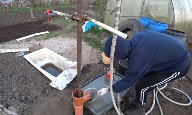 Скважина на воду. Фото: скриншот YouTube-видео