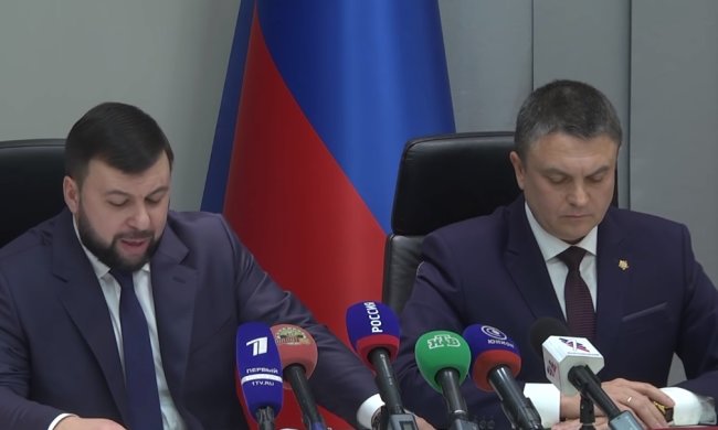 Пушилин и Пасечник. Фото: скриншот youtube