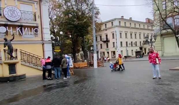 Погода в Одессе. Фото: скриншот YouTUbe