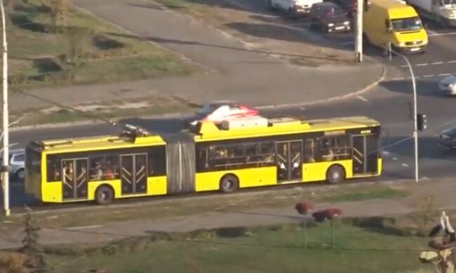 Общественный транспорт: Скриншот YouTube