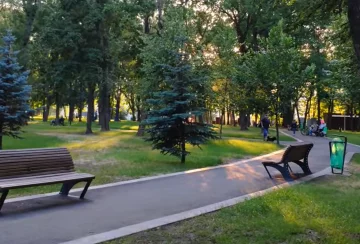 Парк. Фото: скриншот YouTube-видео