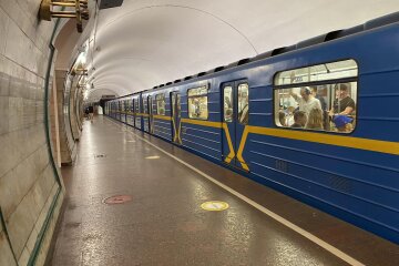 Вагон метро. Фото: Київський метрополітен