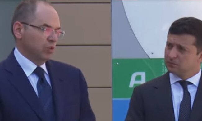 Максим Степанов и Владимир Зеленский. Фото: скриншот Youtube-видео