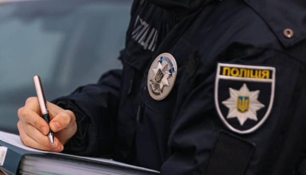 Поліцейський автомобіль у Києві