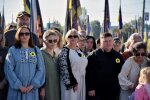 На Подолі вшанували пам’ять українських Захисників та Захисниць