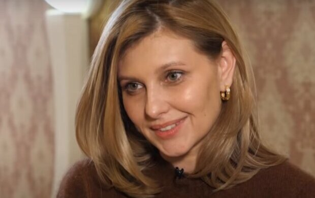 Елена Зеленская. Фото: скриншот YouTube.