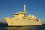 В Черное море вошел самый большой корабль из Франции: будет искать шпионов (фото)