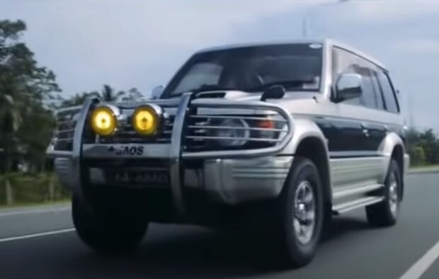 Mitsubishi Pajero. Фото: скриншот YouTube-видео