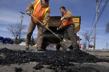 Ремонт дороги