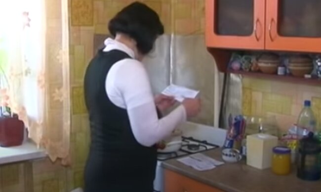 Платіжка за газ. Фото: скріншот YouTube-відео