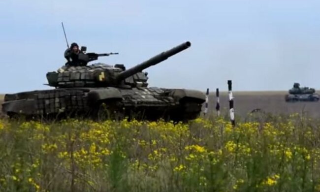 Танковые состязания. Фото: скрин видео