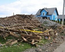 Зруйновані будівлі після смерчу в Польщі, 31 травня 2026