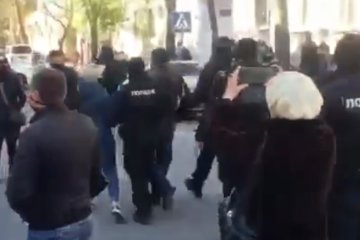 В Украине люди вышли на митинги. Фото: «PavlovskyNews»