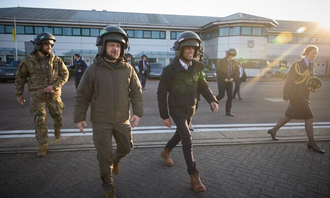Володимир Зеленський та Ріші Сунак. Фото: Telegram
