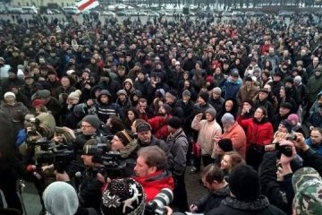 Протесты в Минске