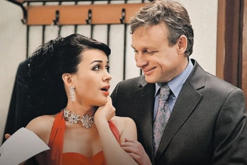 Анастасия Заворотнюк и Сергей Жигунов