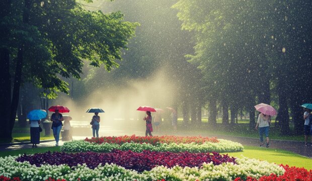 Погода, весна, потепление, дождь. Фото: Стена