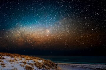 Зоряне небо. Фото: YouTube, скрін