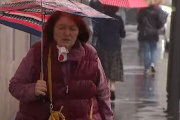 Похолодання та дощ. Фото: скріншот YouTube-відео