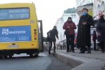 Работа общественного транспорта в период локдауна. Фото: скриншот YouTube-видео