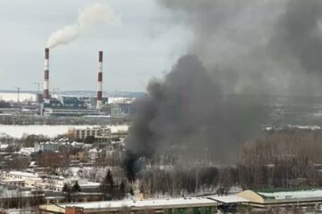 Пожежа в Казані. Фото: ТСН