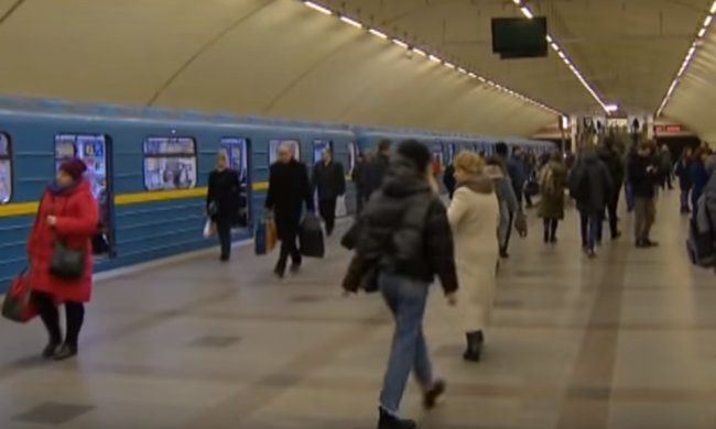 Киевское метро, скриншот YouTube