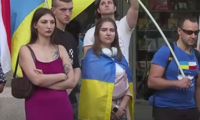Украинцы в Польше. Фото: скриншот YouTube-видео